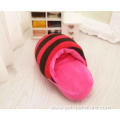 Shoe Shape Plush Dog Chew Toy with Sound